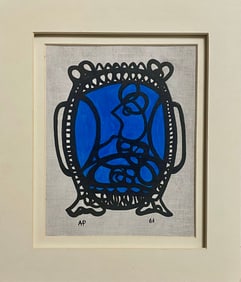 Amelia Pelaez 1961 with COA