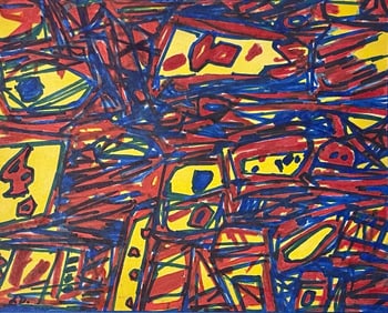 Jean Dubufett S/t (Variation) of the Series Figures