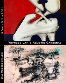 Wilfredo Lam . Agustin Cardenas BOOK