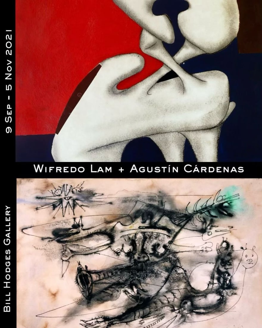 Wilfredo Lam . Agustin Cardenas BOOK: Bill Hodges Gallery Book