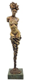 ISRAEL RUFIN (Rufo) (Cuban Art) Nude Bronze Sculpture