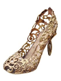 ISRAEL RUFIN (Rufo) (Cuban Art) High Heels Bronze Sculpture