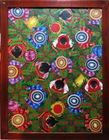 Guatemala oil board art