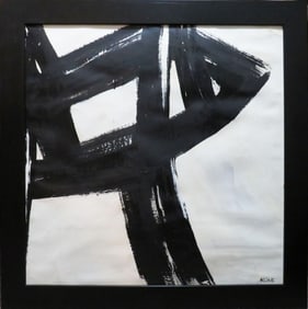 Franz Klein art with certificate