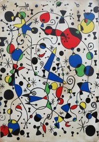 manner of JOAN MIRO