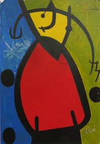 manner of JOAN MIRO