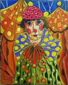 oil on canvas signed MIJARES 1998