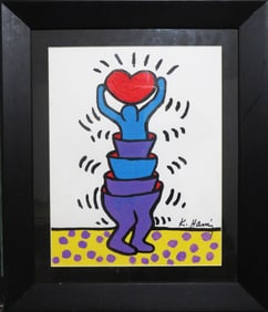 manner of Keith Haring
