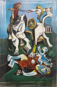 oil on canvas signed Picasso