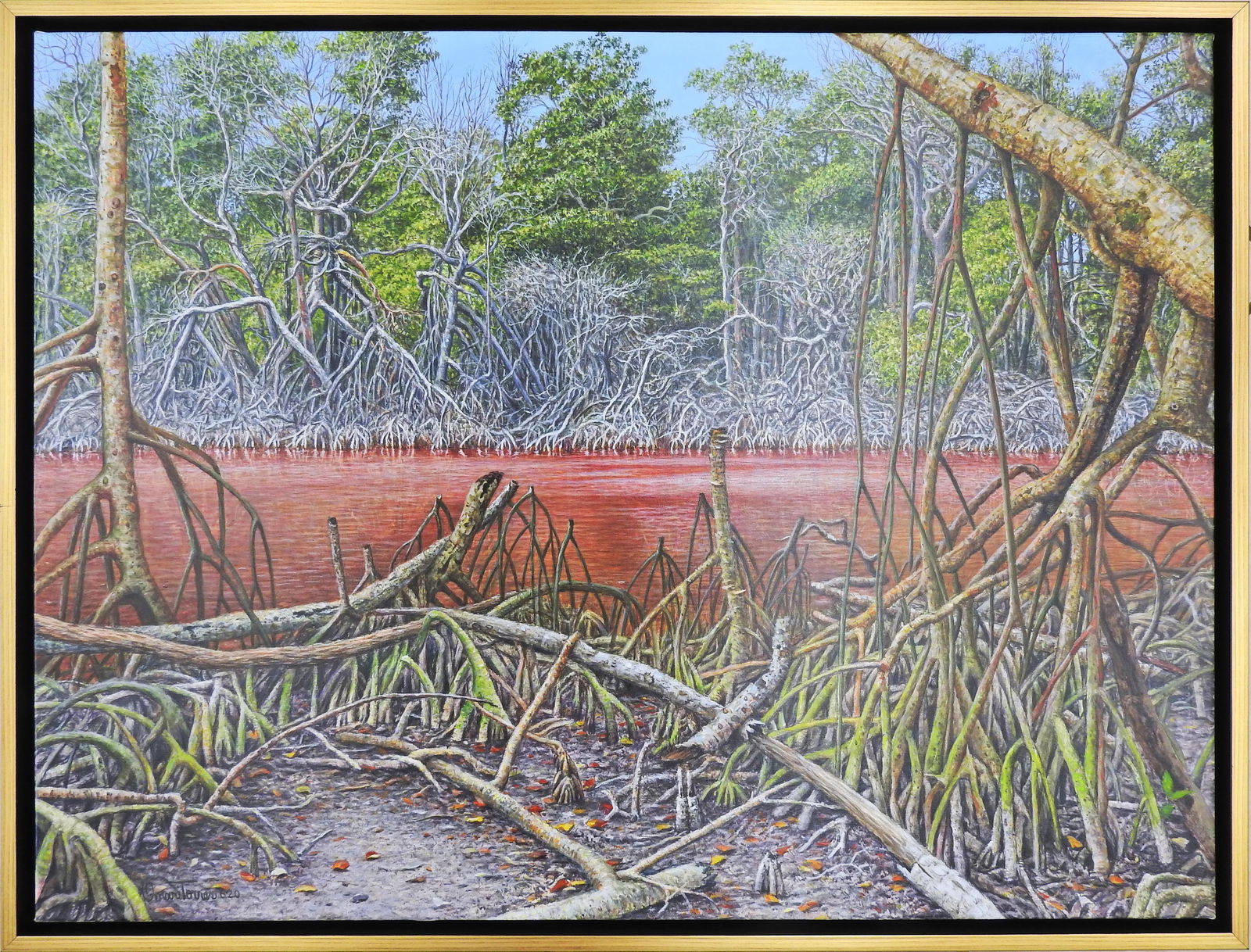 Omar Torres Perez (Cuban 1953-) Original Painting (1 of 3)