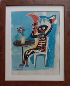 Jean Michel Basquiat (Manner of)