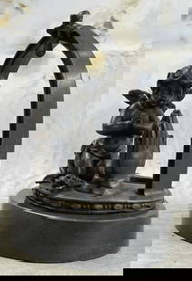 Moreau Winged Angel Religion: Total Dimensions: Height 8'' x Width 6''Approximate Weight: 7 LBSOriginal Reproduction: Reproduction