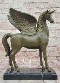 Pegasus Unicorn Statue ? Mythical Winged Horse Sculpture