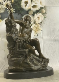 N. Adams Sexy Nude Erotic Bronze Statue