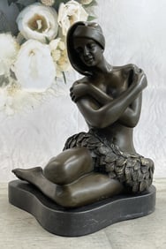 Preiss Sexy Woman Bronze Sculpture