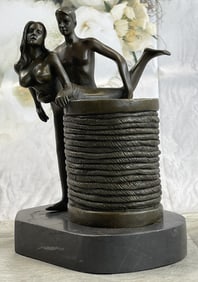 Mavchi Pen Holder Sexual Bronze