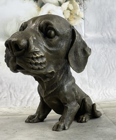 Milo Bobble Head Dog Bronze