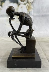 Milo Modern Art Skeleton Bronze