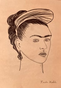 Frida Kahlo Manner of )