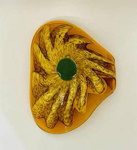 Murano Glass ashtray: 22.5 cm 16.5cm 7.5cm