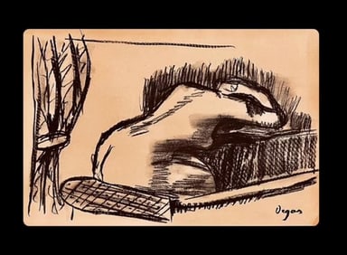 Edgar Degas Manner of )