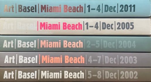 Five Art Basel Books