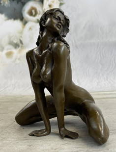 Odegaard Sensual Woman Bronze Sculpture: Bronze Dimensions: Height 8" X Width 6"Weight:4 LBSOriginal or Reproduction: Original