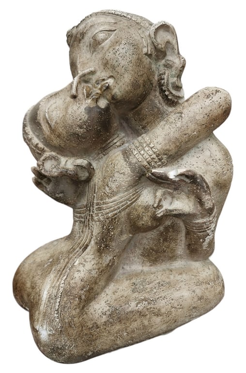 Chuck DODSON: sculpture 17.50" x 10.50" x 9" signed on the bottom