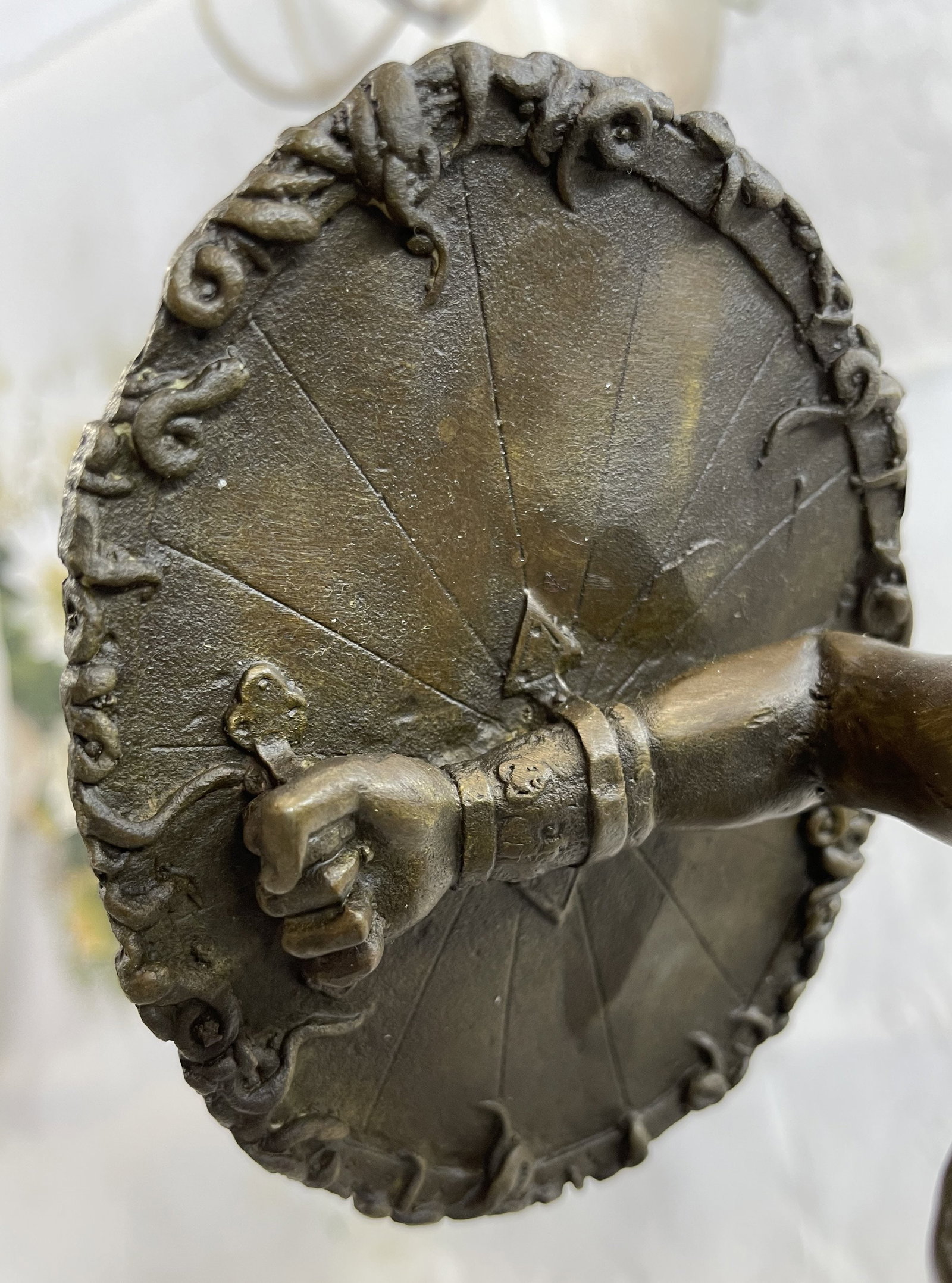 Bologna Stunning Bronze Centaur On Large Solid Marble Base - 3