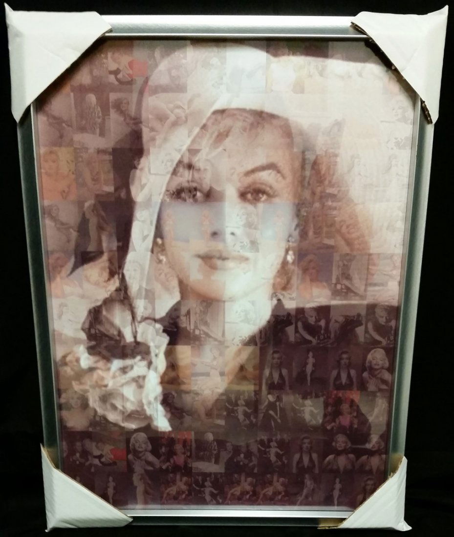 marilyn monroe FRAMED SERIGRAPH (1 of 2)
