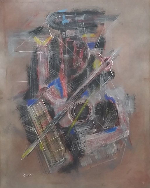 Ramon Oviedo Mixed Media on Canvas (1 of 1)