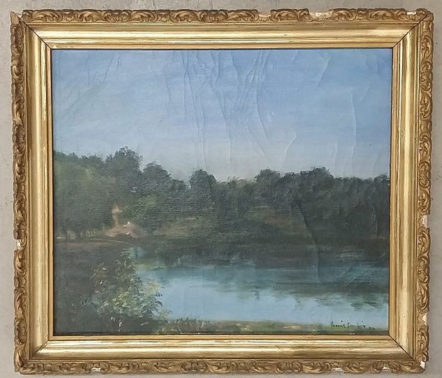 Oil on Canvas Signed Tomas Sanchez (1 of 1)