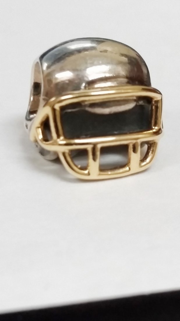 authentic pandora sterling silver 925 & gold charm (1 of 1)