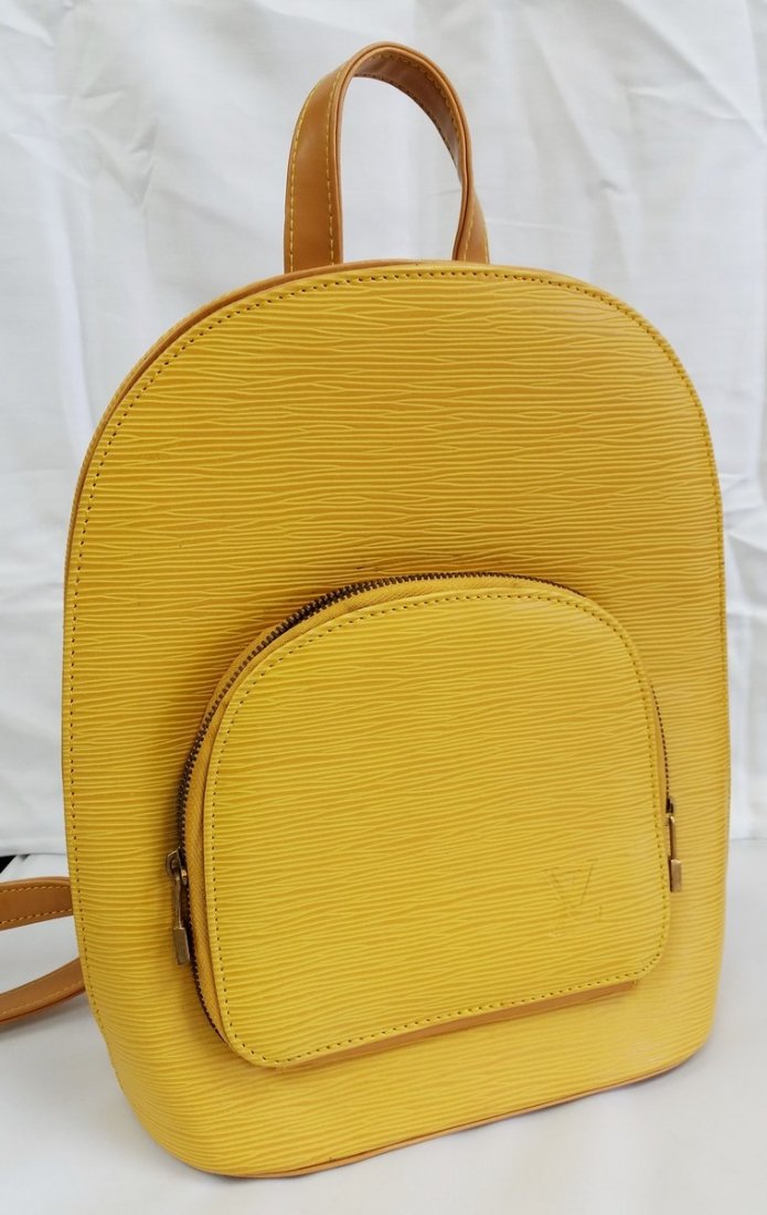 LOUIS VUITTON LEATHER BACKPACK (1 of 2)