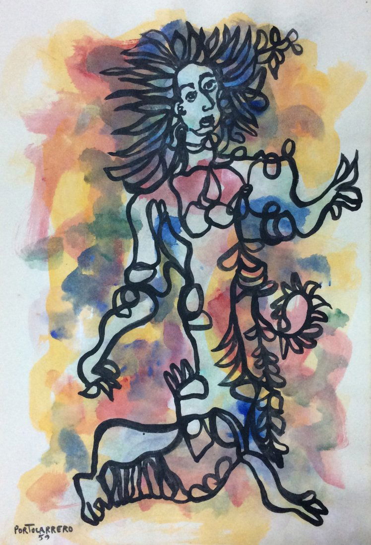 RENE PORTOCARRERO (Cuban, 1912-1985) (1 of 1)