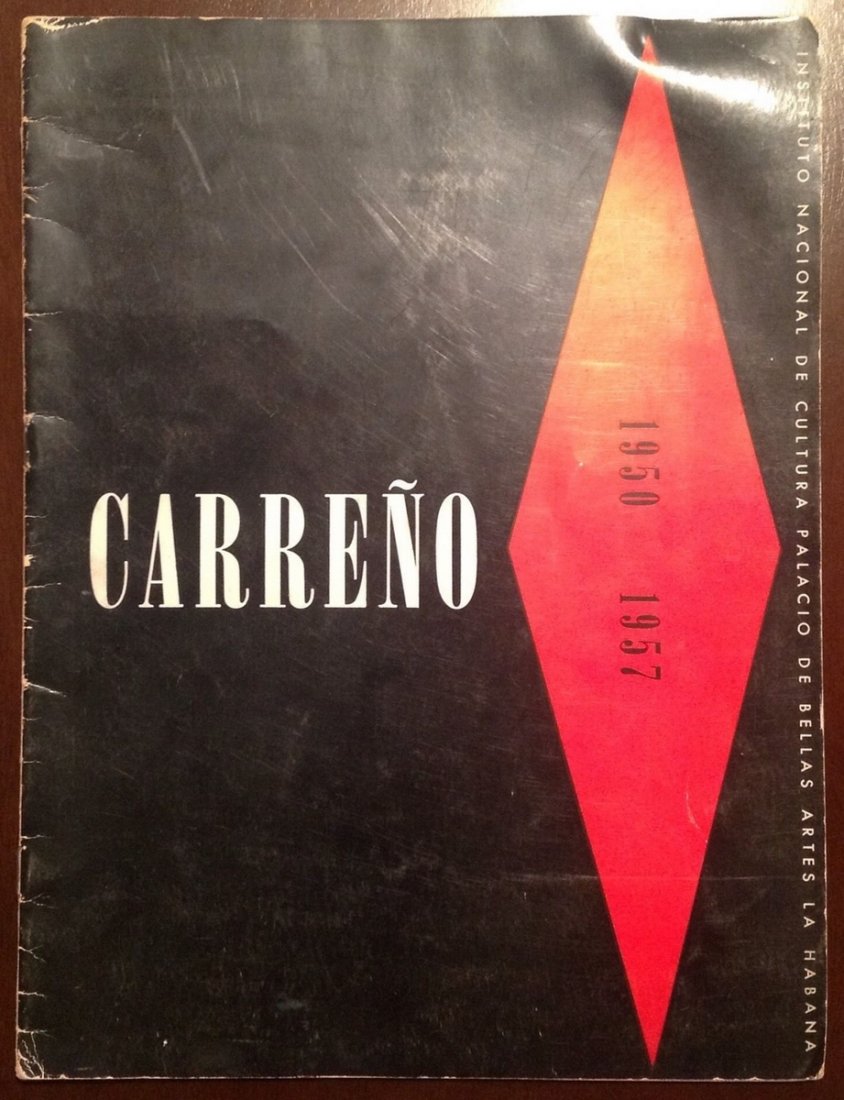 catalogue by Cuban artist Mario Carreno from 1957 (1 of 3)