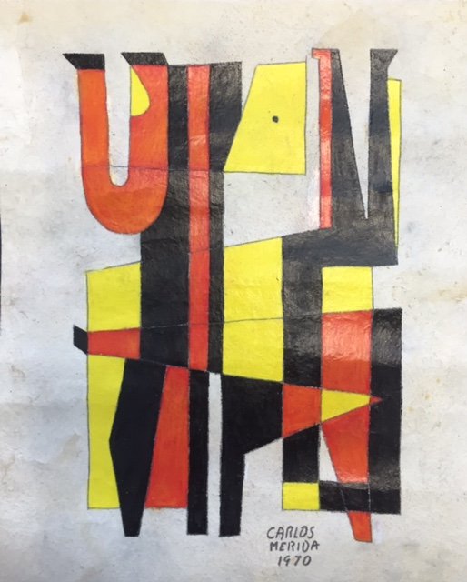 CARLOS MERIDA (1981-1985) GUATEMALAN-MEXICO. (1 of 1)