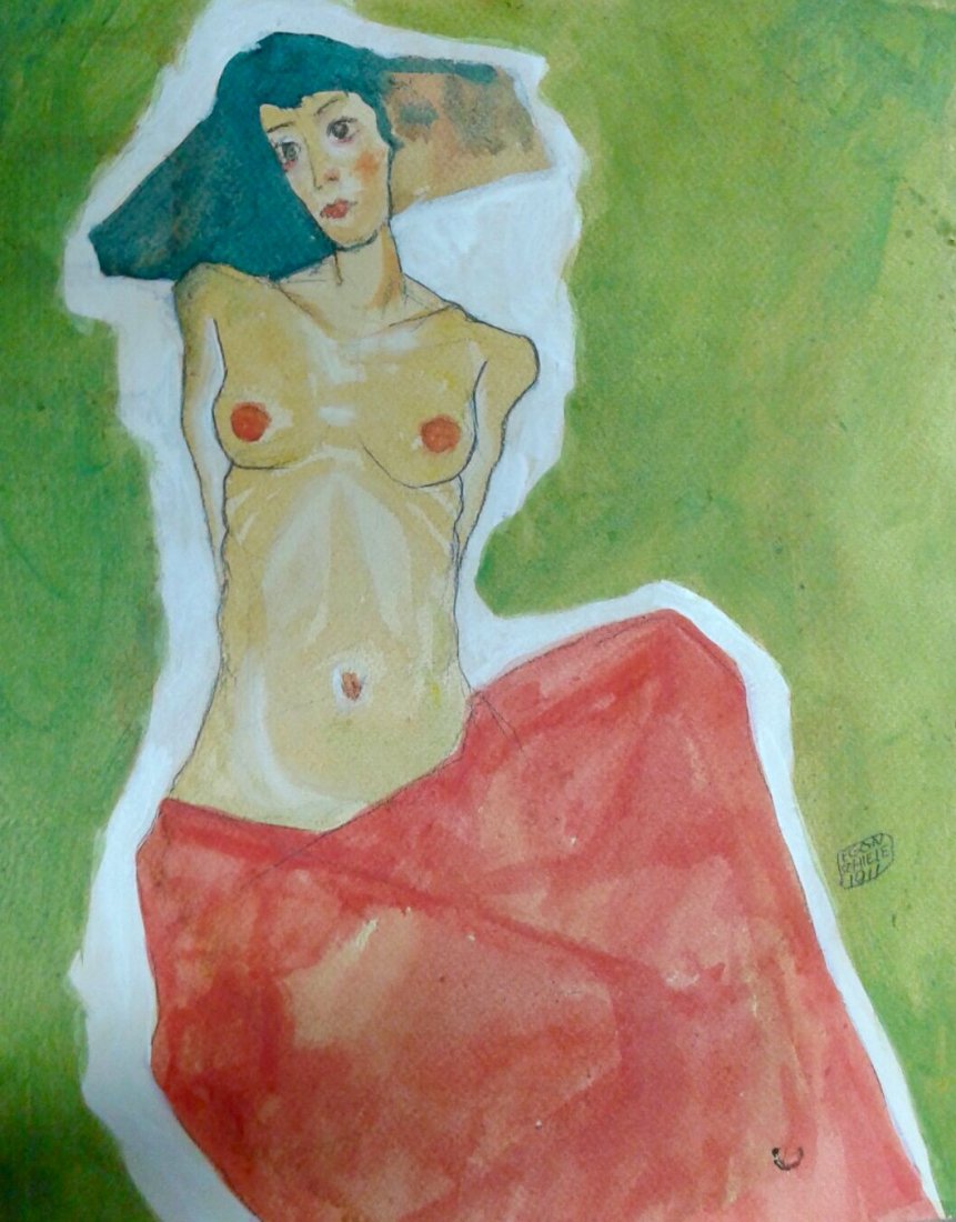 Egon Shiele (attributed) (1911) (1 of 2)