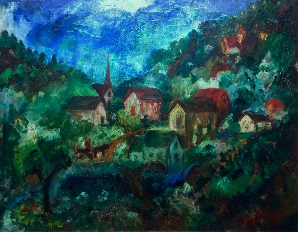 DAVID BURLIUK (Russian, 1882-1967) (Attrib.) (1 of 1)