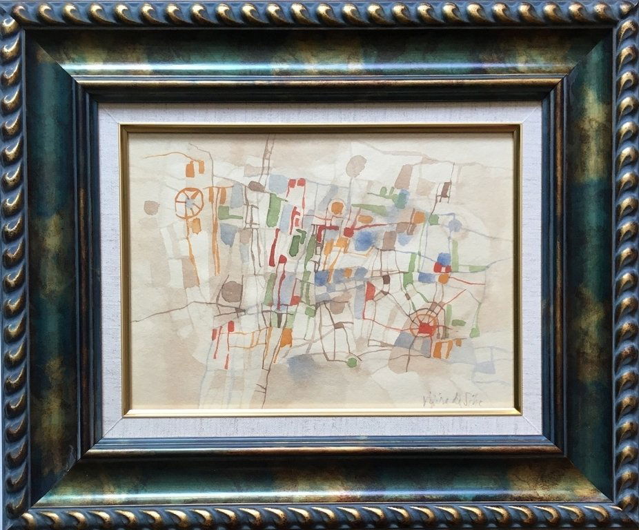 VIERA DA SILVA    WATERCOLOR (1 of 1)