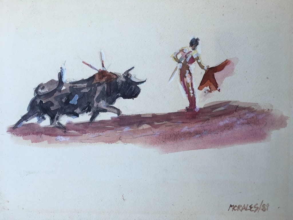 NICARAGUAN ARMANDO MORALES PAINTING (1 of 1)