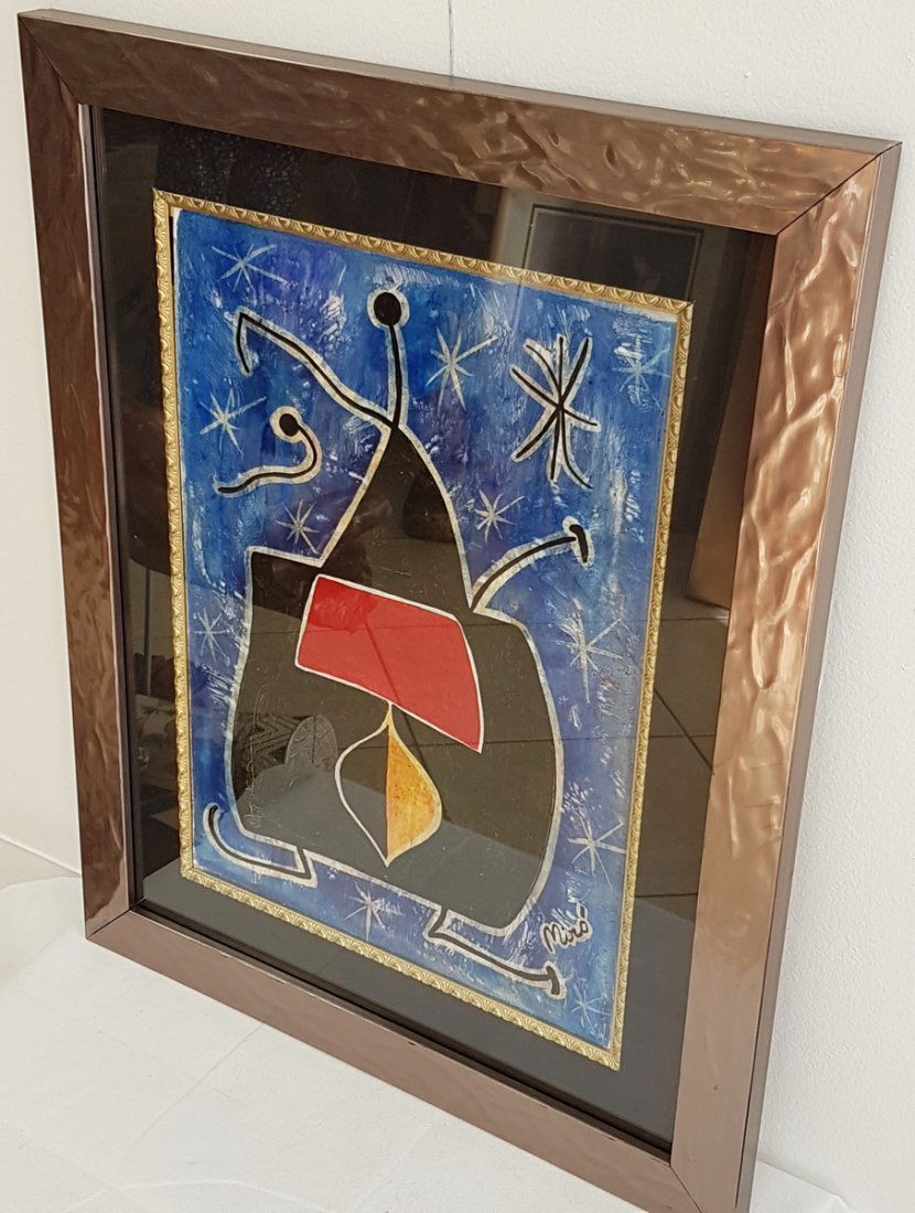 ATTRIBUTED TO JOAN MIRO (1 of 4)