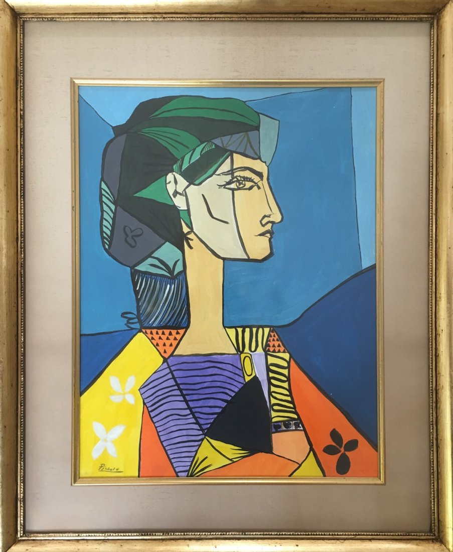 ATTRIBUTED TO PABLO PICASSO PAINTING (1 of 1)