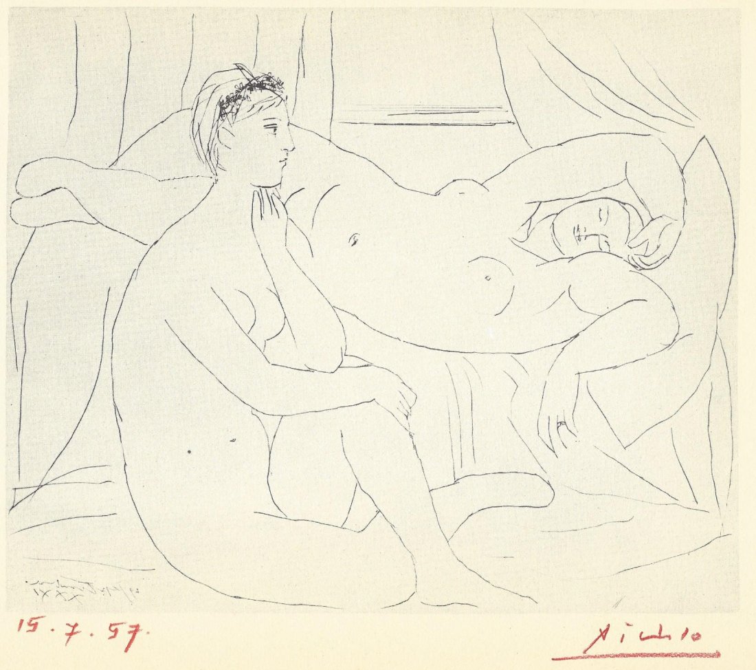 "SUITE VOLLARD" BY PABLO PICASSO SIGNED LITHOGRAPH (1 of 1)