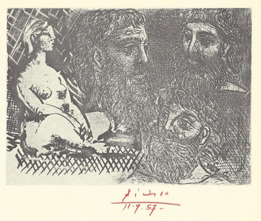 "SUITE VOLLARD" BY PABLO PICASSO SIGNED LITHOGRAPH (1 of 1)