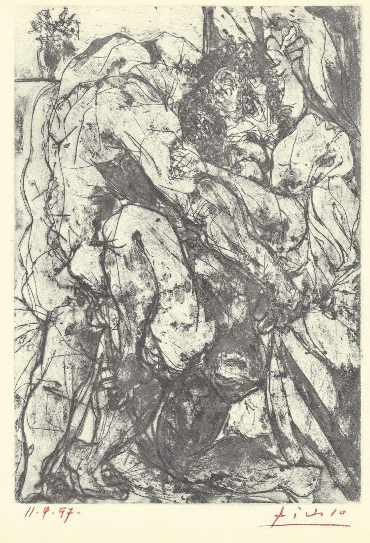 "SUITE VOLLARD" BY PABLO PICASSO SIGNED LITHOGRAPH (1 of 1)