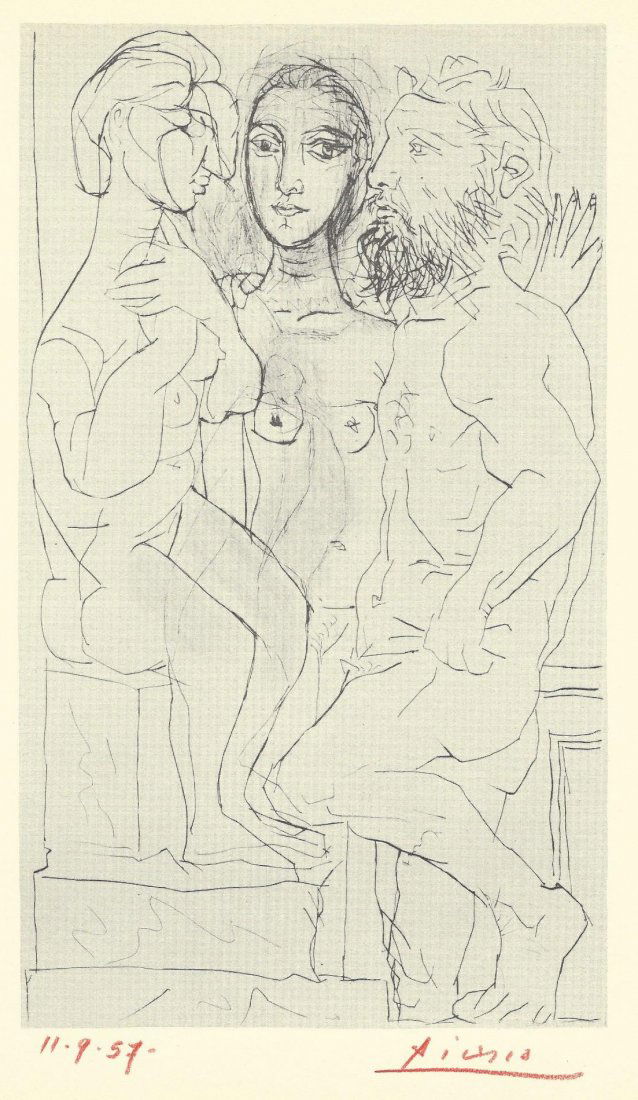 "SUITE VOLLARD" BY PABLO PICASSO SIGNED LITHOGRAPH (1 of 1)