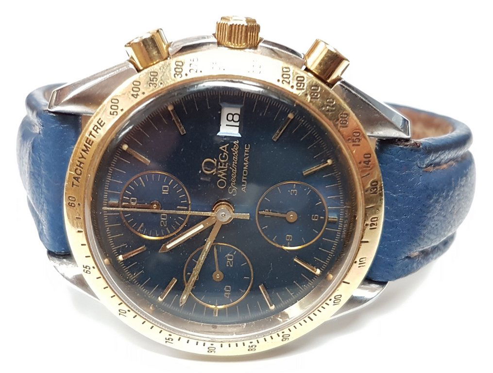 OMEGA SPEEDMASTER 18K/SS AUTOMATIC CHRONOGRAPH MENWATCH (1 of 3)