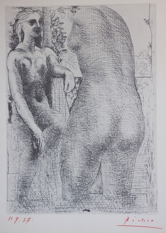 "SUITE VOLLARD" BY PABLO PICASSO SIGNED LITHOGRAPH (1 of 1)