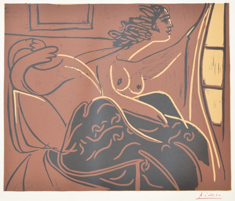 "WOMAN LOOKING OUT THE WINDOW" BY PABLO PICASSO (1 of 1)